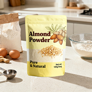 Özelleştirilmiş paket badem sütü toz Lmond <span class=keywords><strong>Protein</strong></span> tozu kayısı çekirdeği özü badem tozu - Product Image 2