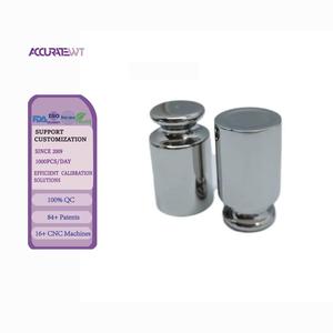 أوزان اختبار قياسية من الفولاذ المقاوم للصدأ OIML M1 مع قاع حلقة لمعايرة أرصدة المختبر - Product Image 1