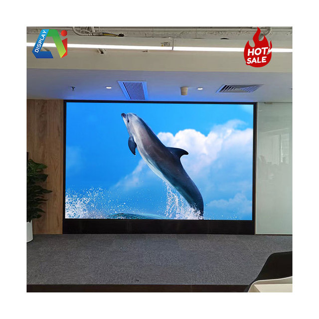 Super-Bright Custom 8k 4k SMD HD P1.2 P1.5 P1.8 P2 P3 Full Color Ultra Thin Fixed Indoor LED Video Wall Panel LED Screen Display