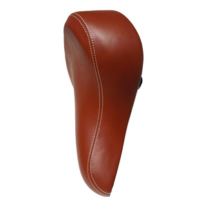 Sillín de <span class=keywords><strong>bicicleta</strong></span> de cuero PU de estilo Retro, cómodo <span class=keywords><strong>asiento</strong></span> de <span class=keywords><strong>bicicleta</strong></span> de crucero de Playa Ancha <span class=keywords><strong>con</strong></span> absorción de golpes <span class=keywords><strong>para</strong></span> montar en la ciudad, <span class=keywords><strong>asiento</strong></span> de Color marrón - Product Image 6