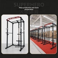 Système d'entraînement complet transfrontalier de qualité supérieure en acier, avec Power Rack, Squat Rack, Smith Machine et Machine à tractions, pour usage domestique, Hebei