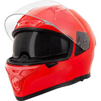 Casque de moto intégral double usage pour femme, modèle 2025, bleu, coque ABS, certifié DOT/ECE, durable, pour utilisation en extérieur