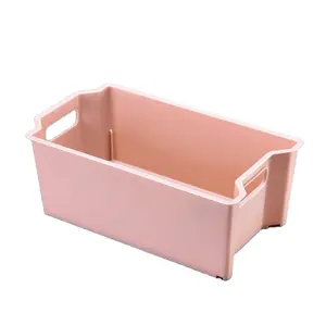 Small Stackable Storage Basket Plastic Organizing Box Multifunctional Household Goods Organizing Box Wholesale
