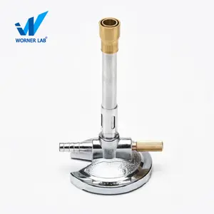 Portable Bunsen Burner Price with Silver Color Professional Manufacturer
