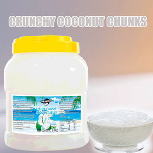 Cubos de Gelatina de Coco HEFS OEM al por Mayor 2026, Sabor Lichi, Mango y Fresa, Nata de Coco para Suministros de Bebidas - Product Image 2