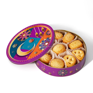 Biscotti al Burro Stile Danese <span class=keywords><strong>per</strong></span> Grossisti, Gusto Crema e Uovo, Consistenza Semi-Dura, 340g, Scatole Dorate - Product Image 3