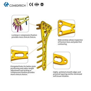 <span class=keywords><strong>Distal</strong></span> Radius Kilitleme Plakası - Değişken Açılı (VA) Titanyum LCP Plakası, Travma Cerrahisinde Bilek Kırığı Fiksasyonu için - Product Image 3