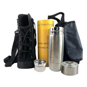 Gourde à eau alcaline nano <span class=keywords><strong>pH</strong></span> 9,5, ioniseur alcalin équilibré, bouteille, gobelet à eau nano, générateur d'hydrogène, eau en acier inoxydable 304 - Product Image 6