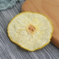 Zwavelvrije gedroogde sneeuwpeerplakjes, laag temperatuur gedroogde perenchips, geen toevoegingen, voor fruitthee, bakken, groothandel