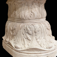 Statue d'ange bébé en quartz naturel gravé, style rustique haut de gamme, pour villa, ornement de jardin en pierre, fontaine d'eau, design européen