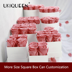 Vente en gros de roses éternelles stabilisées, roses éternelles, fleurs préservées, vraies têtes de fleurs éternelles - Product Image 3