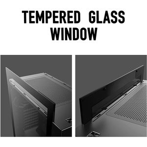 SEKIRA-Funda de <span class=keywords><strong>PC</strong></span> para juegos serie <span class=keywords><strong>MSI</strong></span> MPG, Torre media prémium de 100P con Panel lateral de vidrio templado, compatible con refrigeración líquida de 360mm - Product Image 6