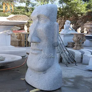 Statuette en marbre égyptien personnalisé, Statue naturelle sculptée à la main, Sculpture égyptien taille de vie pour le jardin