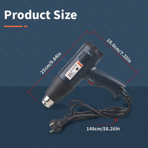 Pistola per saldatura ad aria calda Mayuan 8710A regolabile in temperatura 1800W per <span class=keywords><strong>cellulare</strong></span> di riparazione - Product Image 6