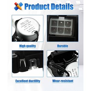 Actionneur de lave-linge en plastique durable ZheYawin 50SM21-1-221B 120V électrique pour Whirlpool, Maytag, Amana - Product Image 5