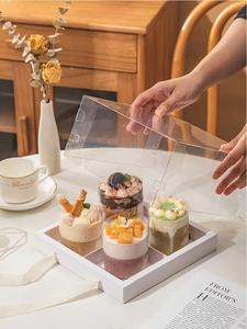 Caja de Empaque al Por Mayor para Bento con Impresión y Ventana Transparente para Pasteles y Bento - Product Image 4