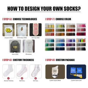 Chaussettes pour femmes en coton doux personnalisées, chaussettes de Pilates pour femmes avec points en silicone pour le yoga et le <span class=keywords><strong>barre</strong></span> - Product Image 3