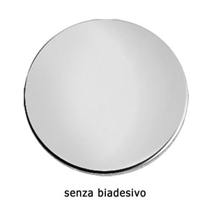Piastra Cromata Rotonda Diametro 25mm per Strumenti e Attrezzature per Gioielleria - Product Image 2