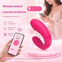 Mini vibromasseur pour femmes, contrôle par application, Bluetooth, rechargeable par USB, étanche IPx5, vibromasseur portable longue distance, vibromasseur pour point G
