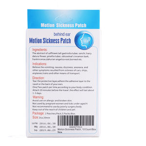 Produits les plus vendus 2025 OEM ODM Herbes naturelles Supplément de santé Produits de soins de santé Patchs contre le mal des transports - Product Image 6