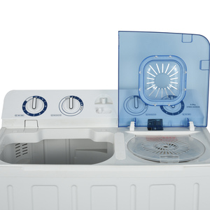 Lave-linge semi-automatique <span class=keywords><strong>à</strong></span> double cuve 5,<span class=keywords><strong>6</strong></span>-7,0 <span class=keywords><strong>kg</strong></span> <span class=keywords><strong>à</strong></span> chargement par le haut, haute efficacité, pour usage domestique et hôtelier, prix abordable, vente chaude - Product Image 4