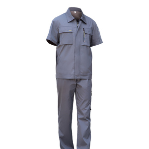 Combinaisons de travail durables en mélange de polycoton, uniformes de sécurité confortables et respirants pour les travailleurs industriels - Product Image 6