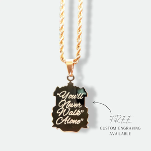 316 Lステンレス鋼リバプールペンダントネックレス卸売りサッカーファンネックレス工場製造高品質 - Product Image 2