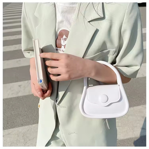 Bolso de hombro/cruzado transparente de gelatina 2026, nuevo, pequeño, delicado, con cadena, mini, para niños - Product Image 6