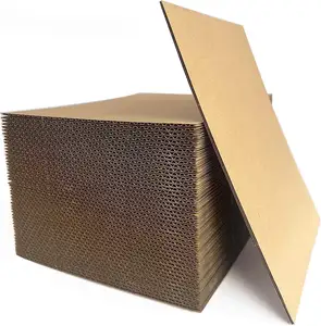 Láminas de Cartón Grueso de 9x12 Pulgadas, Cartón Corrugado Kraft Marrón Premium y Insertos Corrugados a Granel para Envío - Product Image 1