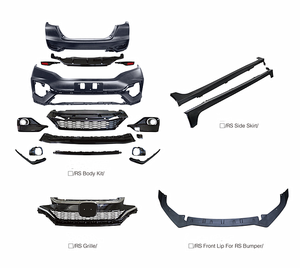 Kit de carrosserie de conversion Japon GK5 RS pour Honda Fit/<span class=keywords><strong>Jazz</strong></span> 2013-2020-Matériau PP Montage direct - Product Image 2