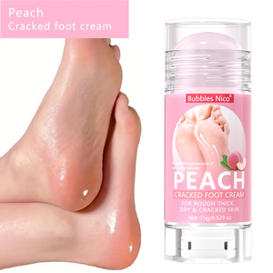 Professional Honey Peach Deepcare Foot Balm for Dry Cracked <b>Heels</b> Repair Intensive Moisturizing Healing FootCare Treatment Cream - Product Image 2