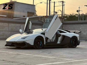 Parachoques trasero de fibra de carbono seco estilo ZS M para <span class=keywords><strong>Lamborghini</strong></span> <span class=keywords><strong>Aventado</strong></span> LP700 LP720 LP750 kit de carrocería mejorado - Product Image 3