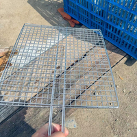 Filet de grillage en acier inoxydable pour barbecue, grille à vapeur, pour camping, randonnée, extérieur, tissé, 2mm
