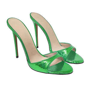 Scarpe eleganti da donna di alta qualità scarpe da donna vestite da donna pantofole scarpe di lusso Custom sandali <span class=keywords><strong>con</strong></span> <span class=keywords><strong>tacco</strong></span> alto Super - Product Image 4