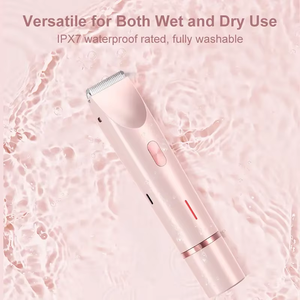 Depiladora Eléctrica <span class=keywords><strong>para</strong></span> Mujer, Afeitadora <span class=keywords><strong>de</strong></span> Doble Cabezal, Recortadora Indolora Giratoria <span class=keywords><strong>para</strong></span> Bikini, Cejas, Cara, Piernas y Axilas - Product Image 3