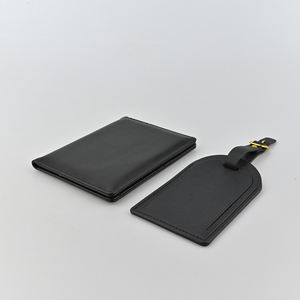 Porte-<span class=keywords><strong>passeport</strong></span> en cuir PU, personnalisable, Logo imprimé, coffret d'étiquette de bagages, couverture de <span class=keywords><strong>passeport</strong></span>, nouvelle collection - Product Image 3