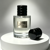 Tapa Magnética de Zamac para Perfume, Cilindro Ranurado de Aleación de Zinc, Tapa Magnética para Perfume para Botella de Vidrio FEA15, Juego de 30 ml, 50 ml, 100 ml