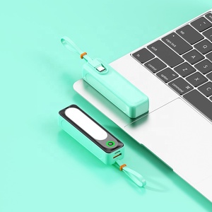 Vỏ sạc dự phòng Mini 21700 Type C 5000mah 4800mah, sạc nhanh, đầu ra 1A, cáp sạc DIY, màn hình hiển thị, sạc Type-C di động - Product Image 3