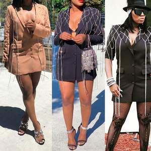 Veste de costume à franges pour femme, haute qualité, tendance - Product Image 3