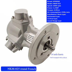 SPMEKE <span class=keywords><strong>NKM</strong></span> Pequeño motor rotativo neumático bomba mezcladora de vapor de pistón de baja velocidad tipo a prueba de explosiones - Product Image 6