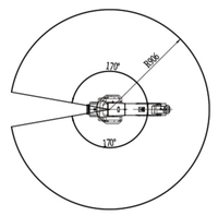 Brazo Robótico Industrial Ultra Preciso, Carga de 7 kg, Radio de 906 mm, Robot Articulado de 6 Ejes, Motor Servoeléctrico, IP67