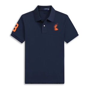 Herren Sommer Hochwertiges 100% Baumwoll-Poloshirt S - 2XL Maßgeschneidert Großhandel Markenlogo Stickerei Design Kurzarm <span class=keywords><strong>Polo</strong></span> Golf T-Shirt - Product Image 2