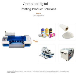 XP600 DTF <span class=keywords><strong>Machine</strong></span> d'impression numérique Nouvelle génération Imprimante d'estampage à chaud offset avec encre blanche à double buse - Product Image 2