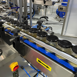 Chai nước trái cây với nắp lọ thủy tinh đóng nắp máy mứt Jar đóng nắp tự động máy - Product Image 6