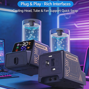 Enfriador de teléfono líquido NISHEN DIY 3 Pro de 90W, enfriador magnético de semiconductores para juegos, para teléfonos, tabletas y iPhone. - Product Image 1