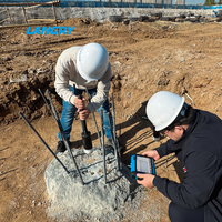 Concrete Pile Integrity Tester, Low Strain PIT Equipment for Detecting Cracks, Voids, Necking in Pile Foundations