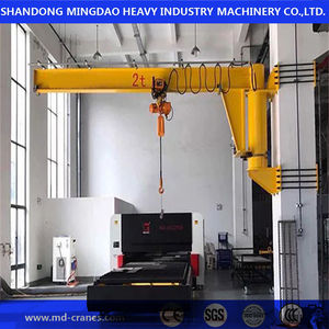 Grue murale électrique 500 kg, portée de 3 m, structure en acier - Product Image 5