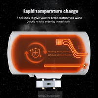 Robinet de Douche Thermostatique Intelligent à Mémoire de Forme avec Affichage Numérique, Prix d'Usine, Vente en Gros, Idéal pour Chauffe-Eau