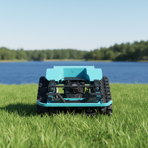 เครื่องตัดหญ้าแบบล้อลาก RLD RCB-55 สำหรับงานอุตสาหกรรม/DIY เครื่องยนต์เบนซิน 4 จังหวะ 250 ซีซี 2500 วัตต์ ใบมีดตัดหญ้าแบบม้วน ความสูงในการตัด 10-100 มม. ความเข้มข้นน้ำมันเบนซิน 92 โอคเทน - Product Image 1