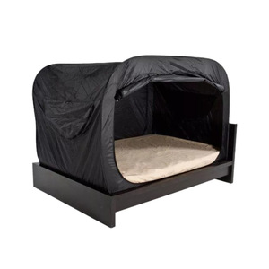 Tente de lit pliable tout-en-un avec rideau <span class=keywords><strong>occultant</strong></span> et <span class=keywords><strong>moustiquaire</strong></span> pour dortoir étudiant - Vente en gros usine - Product Image 5